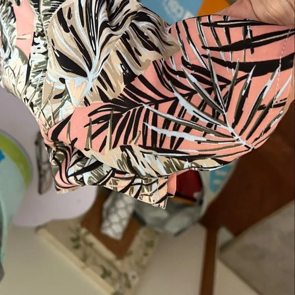 BloomChic Floral Print Dress - Pink and Black - Picture 5 of 7